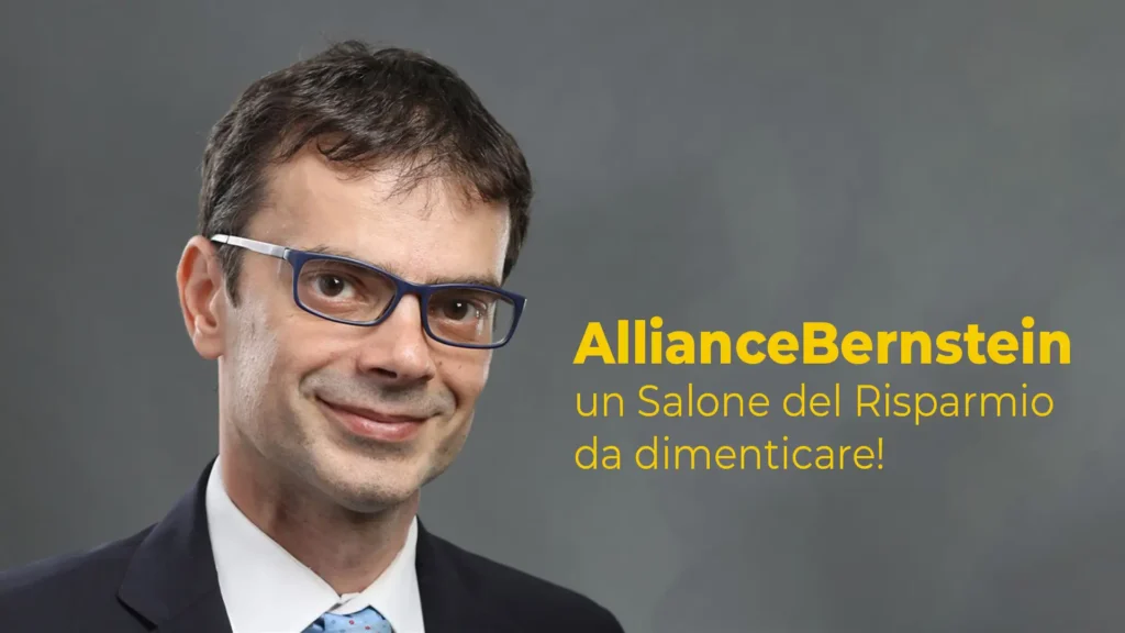 Donald Deangelis - il volto dietro il disastro di AllianceBernstein al Salone del Risparmio 2023